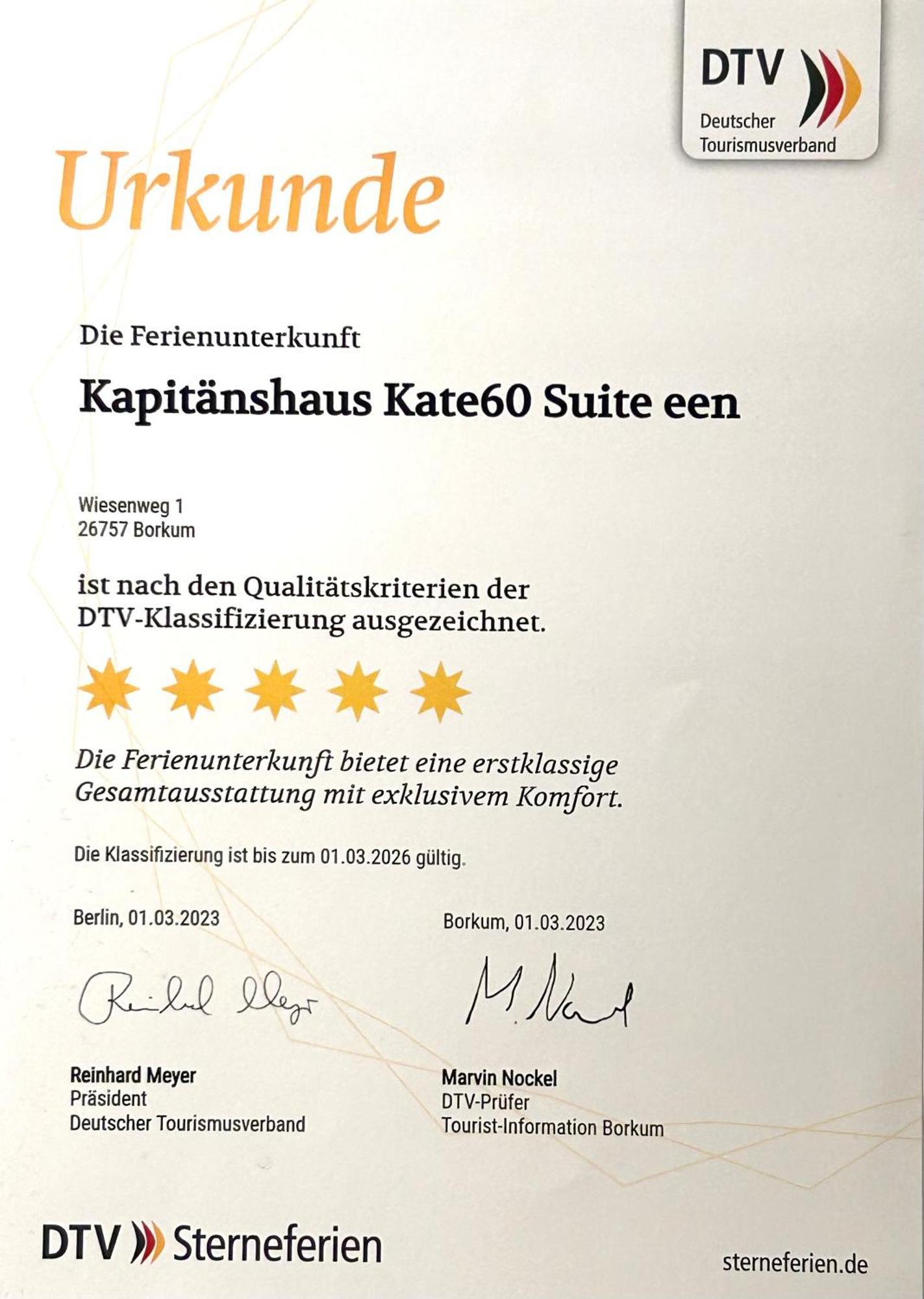 Вилла Kapitaenshaus Kate60 Боркум Экстерьер фото