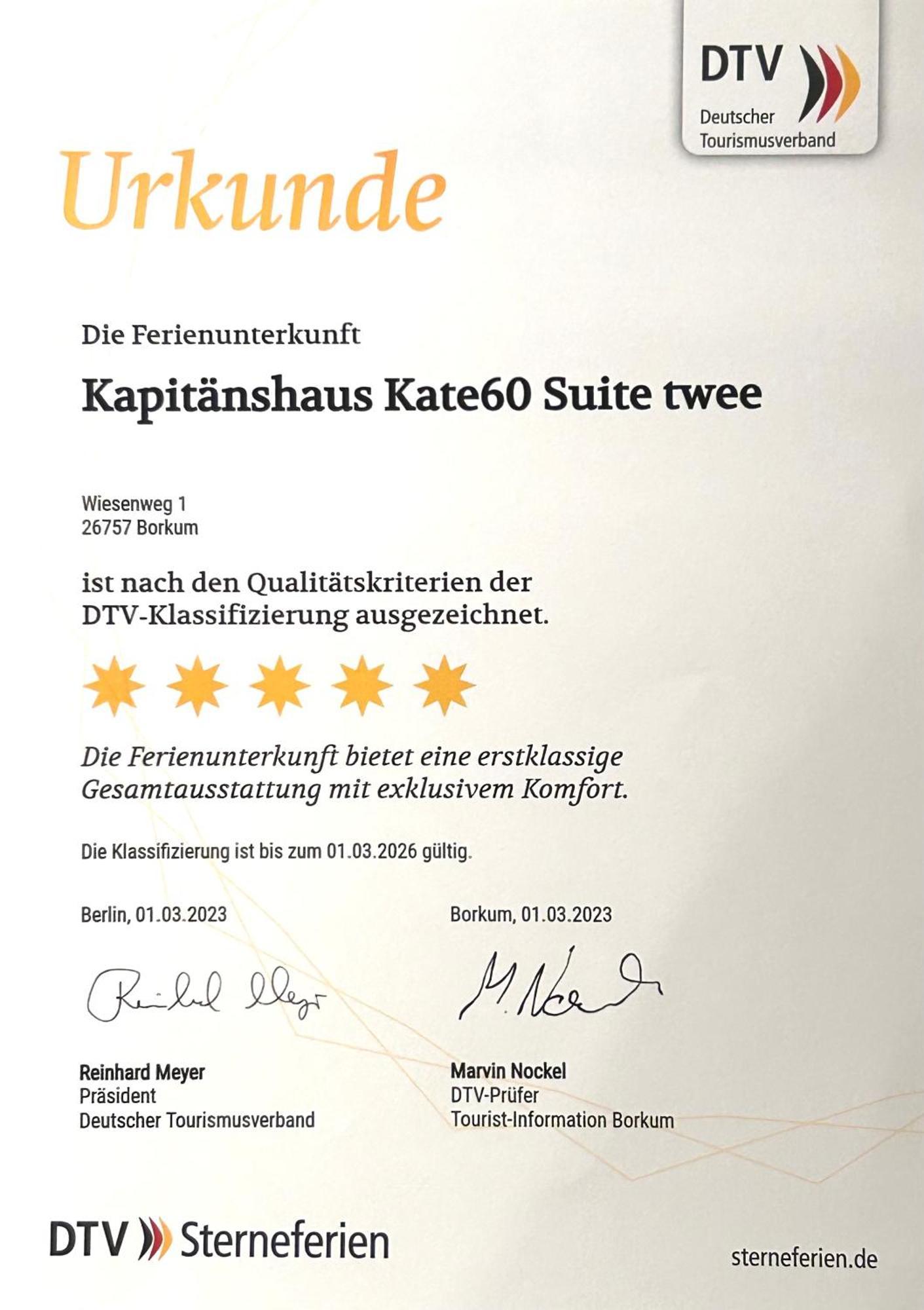 Вилла Kapitaenshaus Kate60 Боркум Экстерьер фото